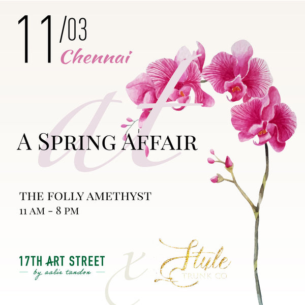 17th Art Street Pop-Up @Styletrunkco Chennai