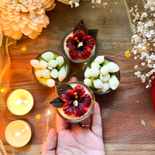 Load image into Gallery viewer, Gudhal Mogra - Glass Tea-light Soy Candles (Set of 4)