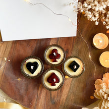 Load image into Gallery viewer, Paan Chidii - Glass Suits Tea-light Candles (Set of 4)