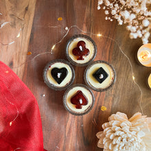 Load image into Gallery viewer, Paan Chidii - Glass Suits Tea-light Candles (Set of 4)