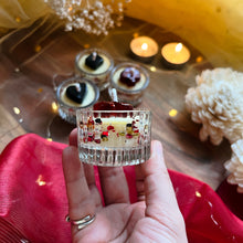 Load image into Gallery viewer, Paan Chidii - Glass Suits Tea-light Candles (Set of 4)