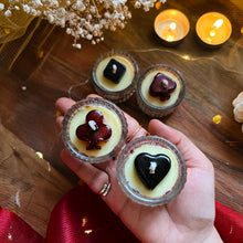 Load image into Gallery viewer, Paan Chidii - Glass Suits Tea-light Candles (Set of 4)