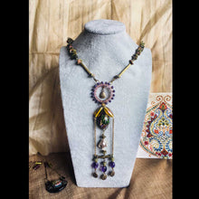 Load image into Gallery viewer, Amethyst Alchemy - Statement Necklace, Vintage Archives Collection