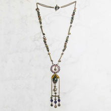 Load image into Gallery viewer, Amethyst Alchemy - Statement Necklace, Vintage Archives Collection