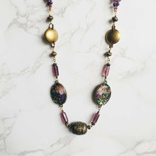 Load image into Gallery viewer, Wispy Wisteria - Necklace, Vintage Archives Collection