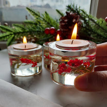 Load image into Gallery viewer, Red Berry Tea Light Votive Set