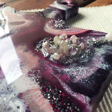 Load image into Gallery viewer, Berrylicious Serving Platter (with Semi Precious Stones)