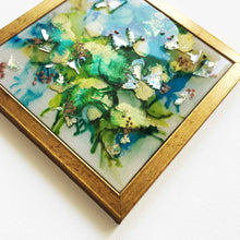 Load image into Gallery viewer, Chartreuse Cocktail - Original Handpainted Ceramic Wallart