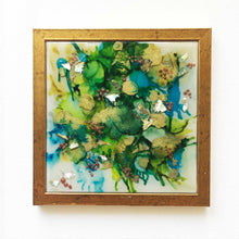 Load image into Gallery viewer, Chartreuse Cocktail - Original Handpainted Ceramic Wallart