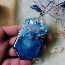 Load image into Gallery viewer, Coastal Scents - Two-way Statement Pendant Necklace