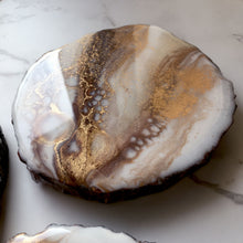 Load image into Gallery viewer, Coke Float - Bark Edged Mango Wood Coaster Set