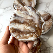 Load image into Gallery viewer, Coke Float - Bark Edged Mango Wood Coaster Set