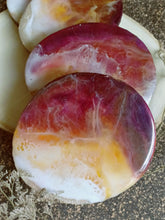 Load image into Gallery viewer, Dusky Blaze... - Bark Edged, Mango Wood Coasters (Set of 4)