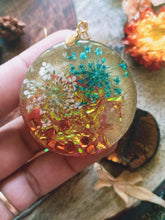 Load image into Gallery viewer, Tangerine Trails, Dried Flower Earrings -  Spring Fiesta Reloaded