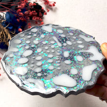 Load image into Gallery viewer, I am Happy - Double Sided, Epoxy Cast Affirmation Coaster (Set of 1)