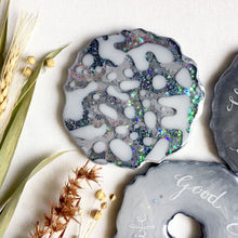 Load image into Gallery viewer, I am Blessed - Double Sided, Epoxy Cast Affirmation Coaster (Set of 1)