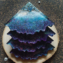 Load image into Gallery viewer, Galaxy - Epoxy Cast Coasters (Set of 4)