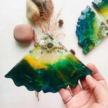 Load image into Gallery viewer, Lush Littorals - Epoxy Cast Coasters (Set of 4)