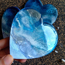 Load image into Gallery viewer, Blissful Blues - Compressed Wood Coasters (Set of 4)