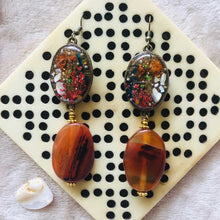 Load image into Gallery viewer, Vermillion Verses - Earrings, Vintage Archives Collection