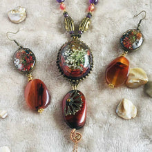 Load image into Gallery viewer, Vermillion Verses - Earrings, Vintage Archives Collection