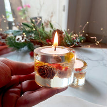 Load image into Gallery viewer, Pine Tea Light Votive Set