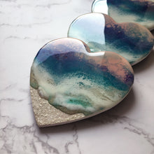 Load image into Gallery viewer, Little Tulum Hearts - Compressed Wood Coasters (Set of 4)