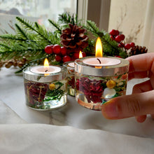 Load image into Gallery viewer, Rose Tea Light Votive Set