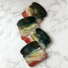 Load image into Gallery viewer, The Shark Bay 2.0 - Compressed Wood Coasters (Set of 4)