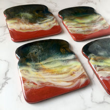 Load image into Gallery viewer, The Shark Bay 2.0 - Compressed Wood Coasters (Set of 4)