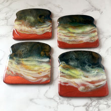 Load image into Gallery viewer, The Shark Bay 2.0 - Compressed Wood Coasters (Set of 4)