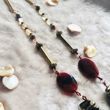 Load image into Gallery viewer, Russet Rondelle - Statement Haar Necklace, Vintage Archives Collection