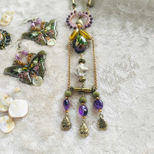 Load image into Gallery viewer, Amethyst Alchemy - Statement Necklace, Vintage Archives Collection
