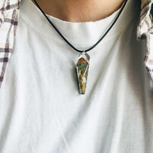 Load image into Gallery viewer, Wild Wanderings 3.0 - Unisex Abstract Pendant (92.5 Sterling Silver)