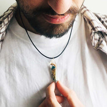 Load image into Gallery viewer, Wild Wanderings 5.0 - Unisex Abstract Pendant (92.5 Sterling Silver)