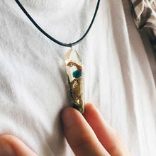 Load image into Gallery viewer, Wild Wanderings 5.0 - Unisex Abstract Pendant (92.5 Sterling Silver)