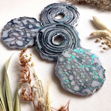 Load image into Gallery viewer, I am Happy - Double Sided, Epoxy Cast Affirmation Coaster (Set of 1)