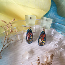 Load image into Gallery viewer, Misty Hues - Dainty Earrings