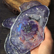 Load image into Gallery viewer, Violet Mist - Epoxy Cast Coasters (Set of 4)