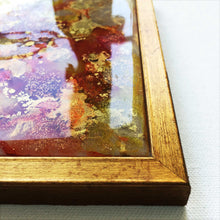 Load image into Gallery viewer, Crimson burst - Original Handpainted Ceramic Wallart