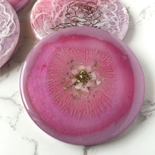 Load image into Gallery viewer, Blushing Away - Epoxy Cast Coasters (Set of 4)