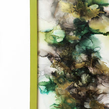 Load image into Gallery viewer, Emerald Effervescence - Original Handpainted Framed Wallart