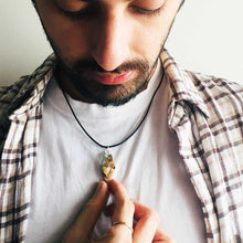 Load image into Gallery viewer, Wild Wanderings 1.0 - Unisex Abstract Pendant (92.5 Sterling Silver)