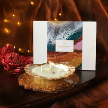 Load image into Gallery viewer, Shell'ebrate - Rose Soy Shell Candle Set Box