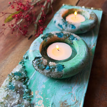 Load image into Gallery viewer, Jade Tea Light Votive Set