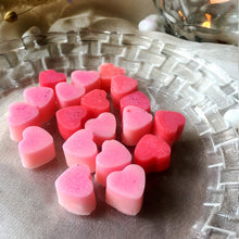 Load image into Gallery viewer, Shades of Blush! - Mini Soy Wax Heart Melts