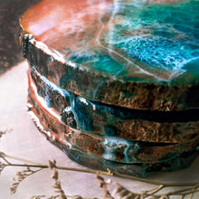 Load image into Gallery viewer, All The Way From Malta - Bark Edged Wooden Coasters (Set of 4)