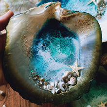 Load image into Gallery viewer, MOP Ocean Trinket Tray (Small)