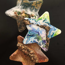 Load image into Gallery viewer, Aqua Moiré - 3D Textured Magnets