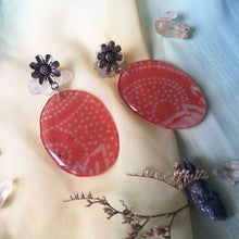 Load image into Gallery viewer, Harvest 3 - Plum & Cherry Earring Collection